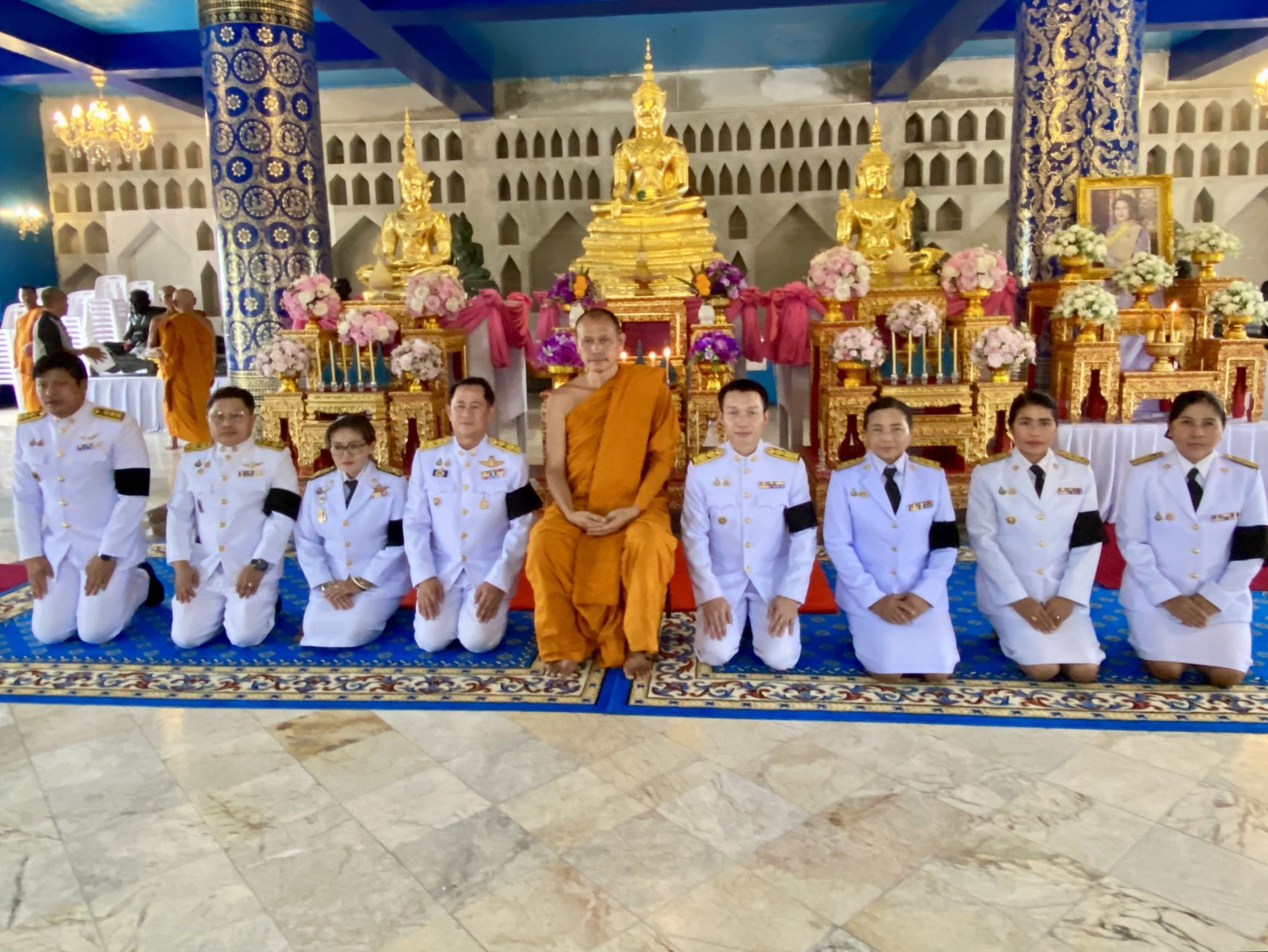 พช.ลพบุรี ร่วมพิธีบำเพ็ญกุศลครบสัตตมวาร 7 วัน ถวายพระราชกุศลแด่สมเด็จพระนางเจ้าสิริกิติ์ พระบรมราชินีนาถ พระบรมราชชนนีพันปีหลวง