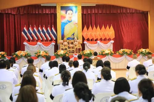 พช.ลพบุรี ร่วมพิธีเจริญพระพุทธมนต์ถวายพระพรชัยมงคล และพิธีทำบุญตักบาตรถวายพระราชกุศลเนื่องในวันคล้ายวันประสูติสมเด็จพระเจ้าลูกเธอ เจ้าฟ้าพัชรกิติยาภา นเรนทิราเทพยวดี กรมหลวงราชสาริณีสิริพัชร มหาวัชรราชธิดา