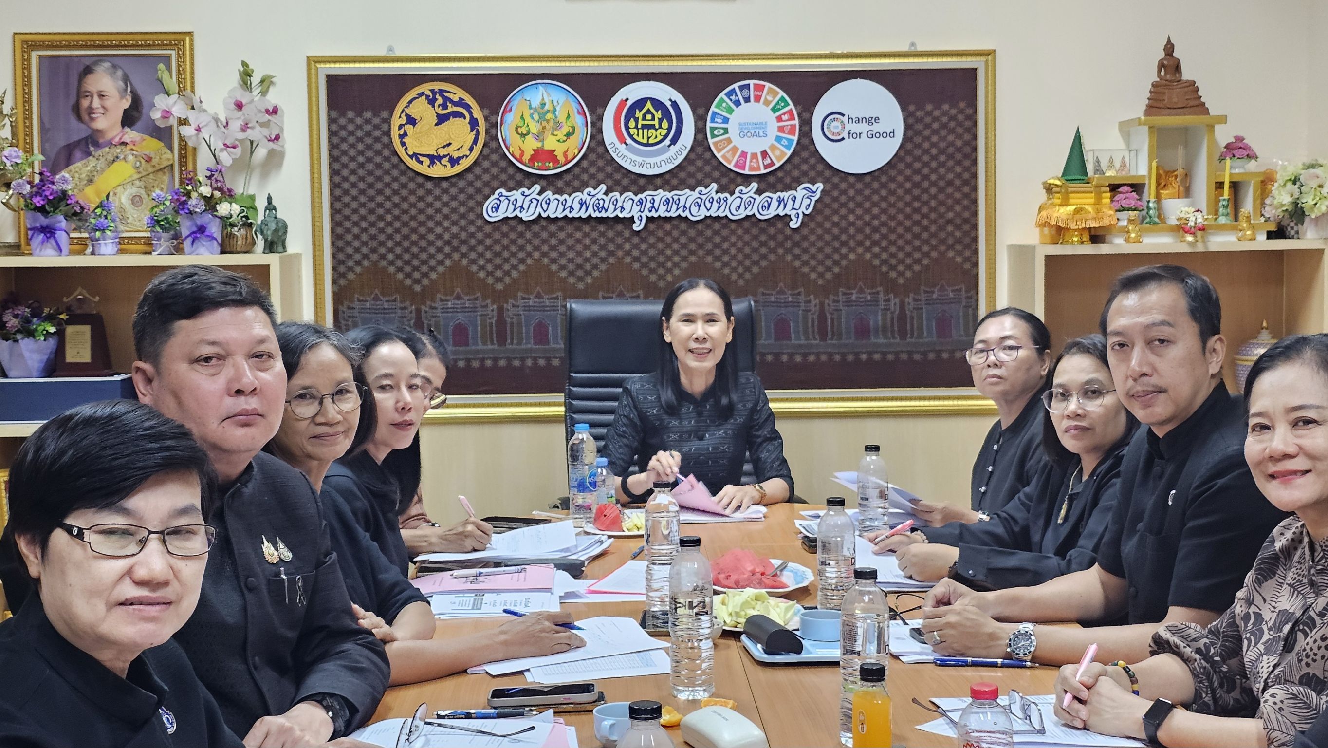 พช.ลพบุรี ประชุมผู้อำนวยการกลุ่มงานและพัฒนาการอำเภอ ครั้งที่ 4/2569 ประจำเดือนเมษายน 2569