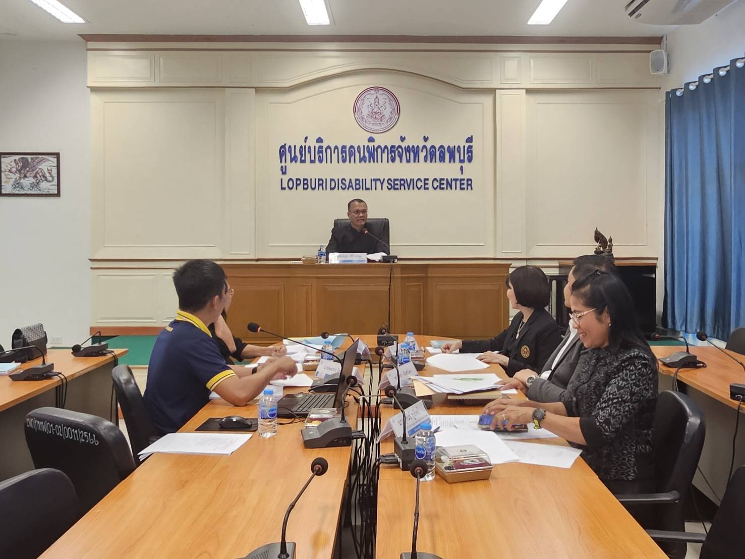 สำนักงานพัฒนาชุมชนจังหวัดลพบุรี ร่วมพิจารณาคัดเลือก "บุคคลต้นเเบบทำความดีเพื่อเเผ่นดิน วุฒิสภา : จิตอาสาผู้สร้างคุณค่าเเละเเรงบันดาลใจเพื่อสังคม"