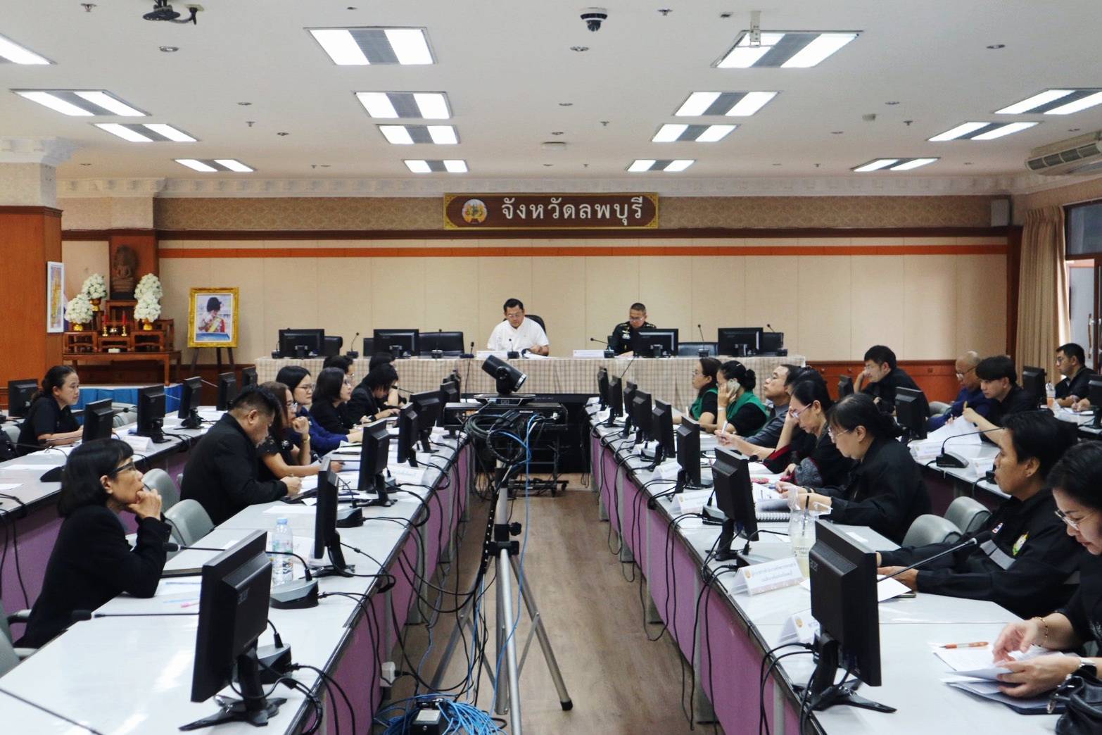 พช.ลพบุรี ร่วมประชุมคณะทำงานในคณะกรรมการขับเคลื่อนการดำเนินงานด้านความมั่นคงจังหวัดลพบุรี