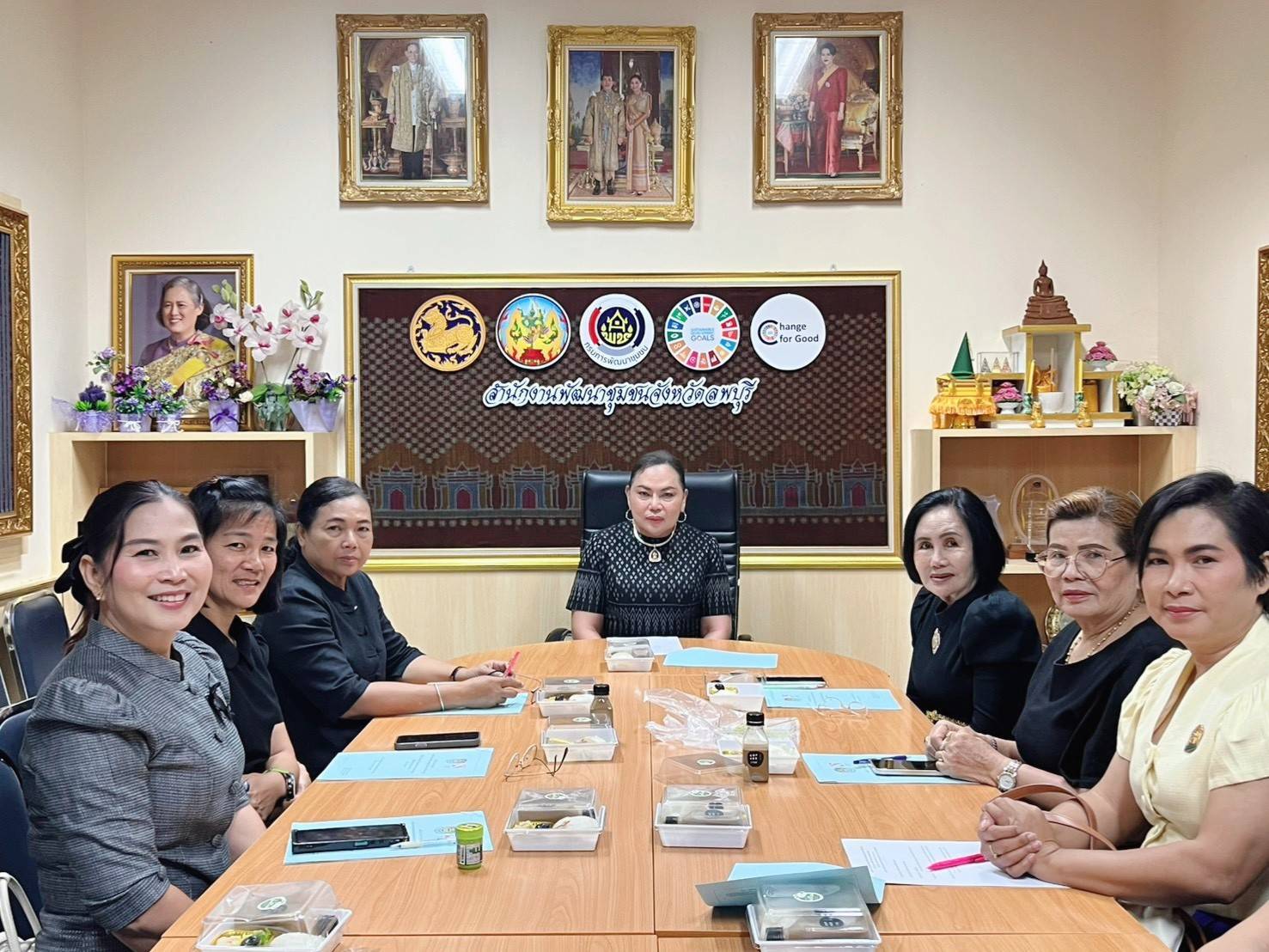 กองทุนพัฒนาบทบาทสตรี จัดประชุมคณะทำงานขับเคลื่อนกองทุนพัฒนาบทบาทสตรีจังหวัดลพบุรี ครั้งที่ 6/2569 (ครั้งที่ 7 ของปีงบประมาณพ.ศ.2569) 
