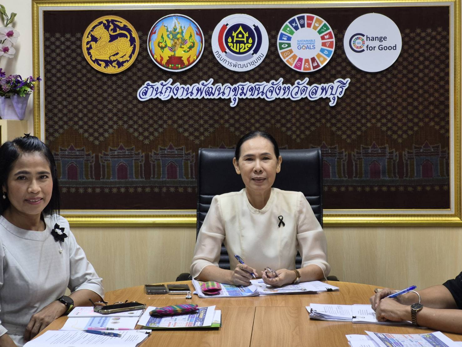 พช.ลพบุรี ประชุมสำนักงานพัฒนาชุมชนจังหวัดลพบุรี ประจำเดือนกรกฎาคม 2569 พร้อมขับเคลื่อนงานตามนโยบายกระทรวงมหาดไทยและภารกิจสำคัญของกรมการพัฒนาชุมชน