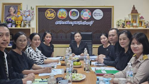 พช.ลพบุรี ประชุมผู้อำนวยการกลุ่มงานและพัฒนาการอำเภอ ครั้งที่ 11/2568 ประจำเดือนพฤศจิกายน 2568 พร้อมขับเคลื่อนงานตามนโยบายกระทรวงมหาดไทยและภารกิจสำคัญของกรมการพัฒนาชุมชน